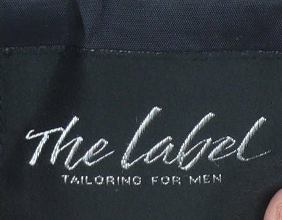 Mens UK Size 44 The Label Regular Blue Suit Jacket