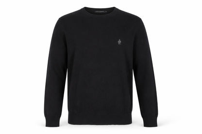 Mens UK Size S French Connection Black Pullover Jumper
