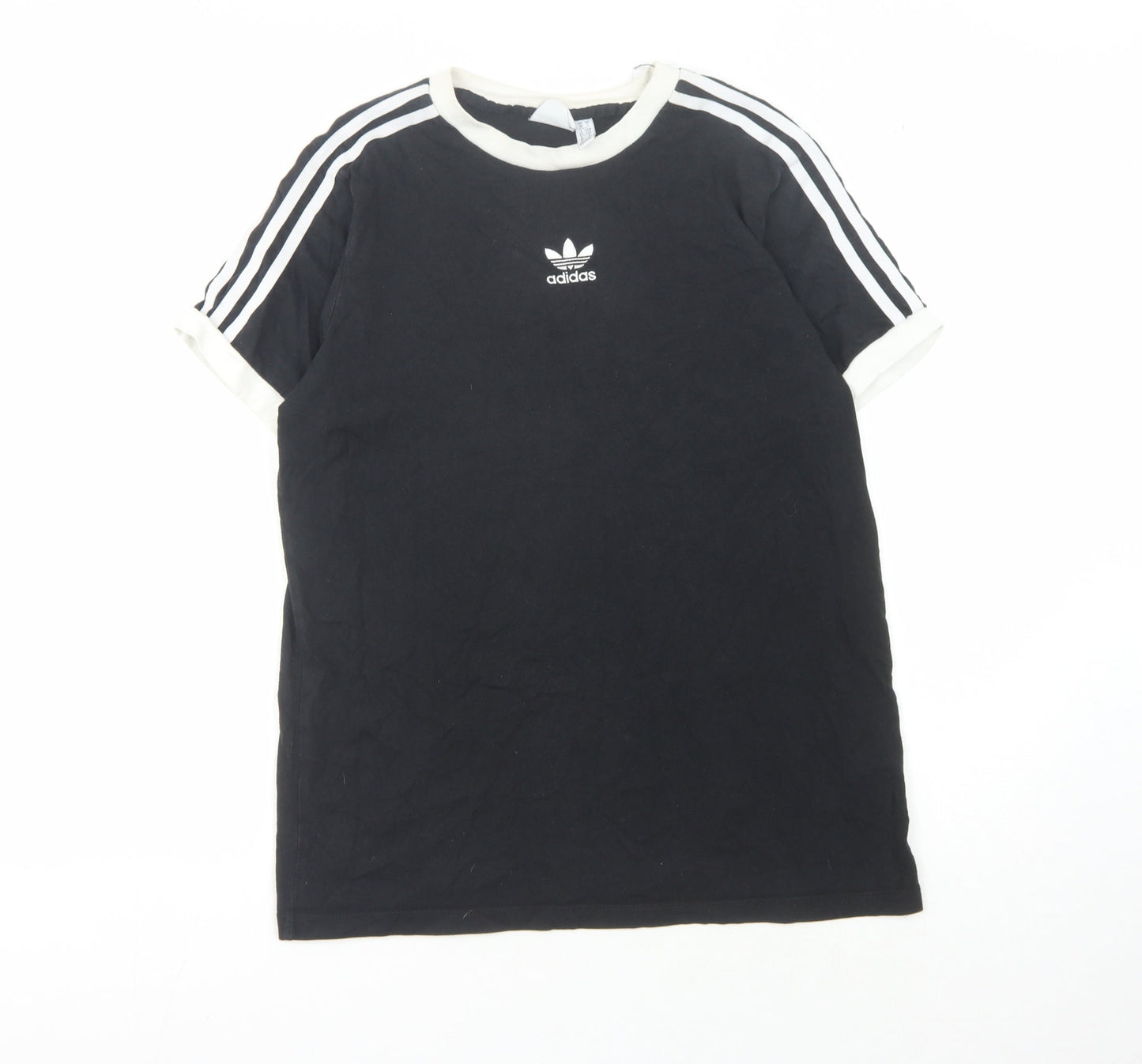 Womens UK Size 10 adidas Black Basic T-Shirt