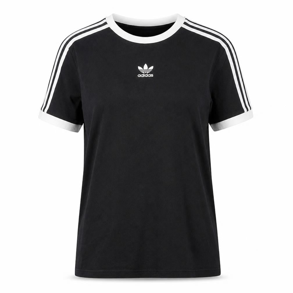 Womens UK Size 10 adidas Black Basic T-Shirt