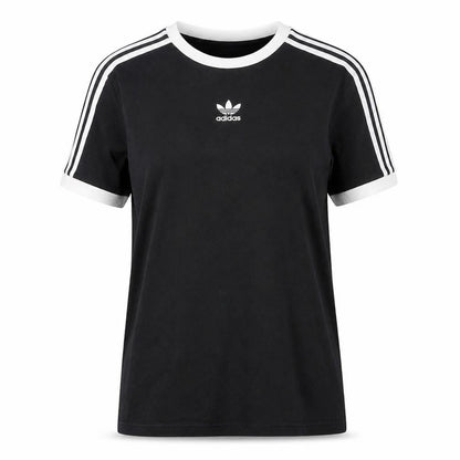 Womens UK Size 10 adidas Black Basic T-Shirt
