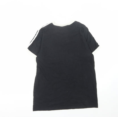 Womens UK Size 10 adidas Black Basic T-Shirt
