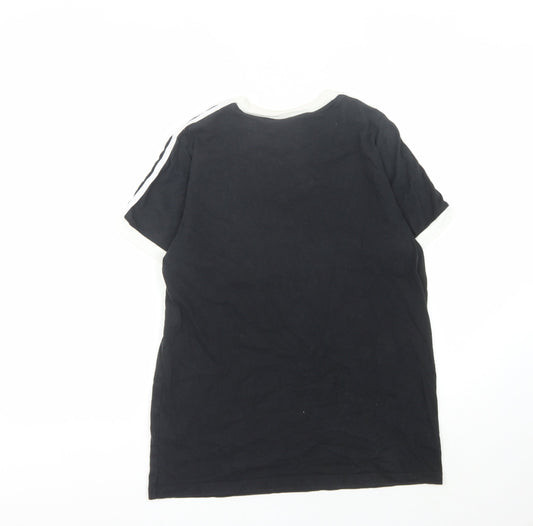 Womens UK Size 10 adidas Black Basic T-Shirt