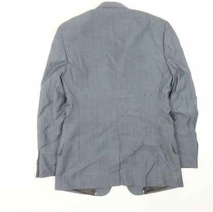 Mens UK Size 38 Paul Smith Regular Grey Suit Jacket