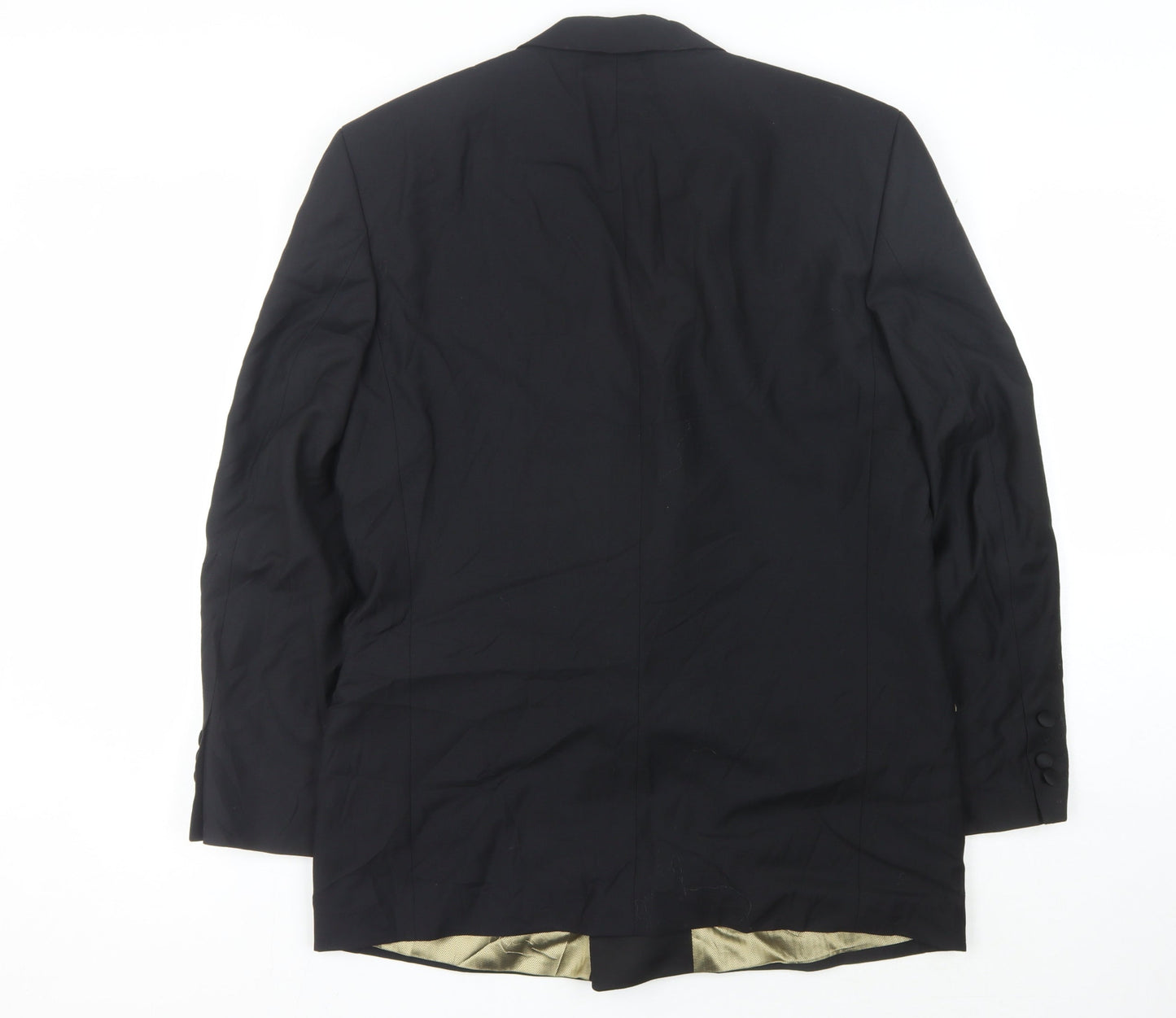 Mens UK Size 40 Van Gils Regular Black Suit Tuxedo