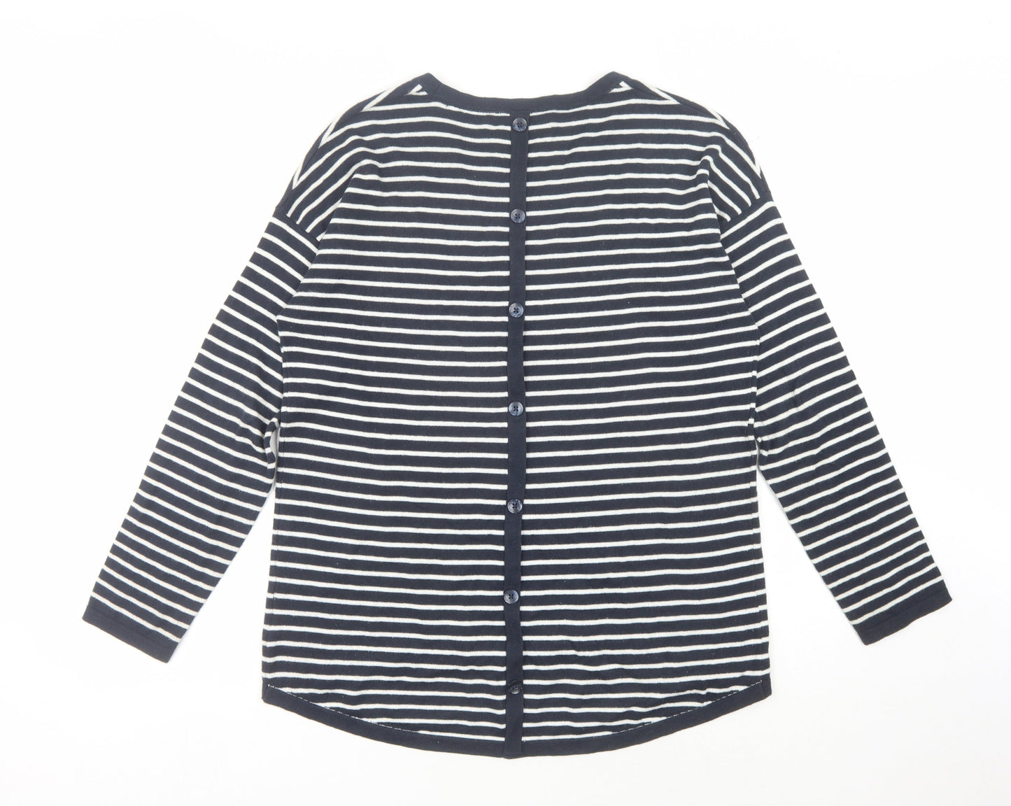 Womens UK Size M Paul Costelloe Blue Pullover Jumper