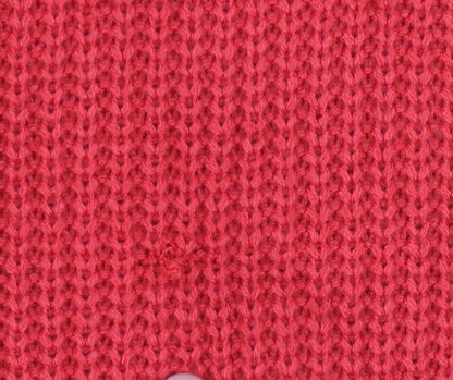 Brax Women's Red Knit Jumper Dress, Long Sleeve, V-Neck