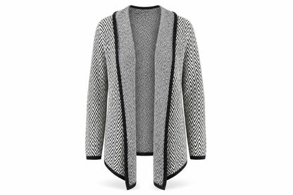 Womens UK Size L Fenn Wright Manson Grey Cardigan