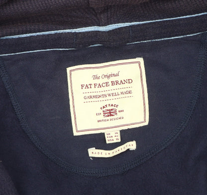 Fat Face Women's Blue Hooded Jacket Size 14