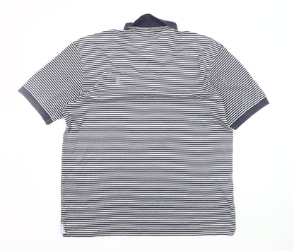 Tommy Hilfiger Men's Multicoloured Striped Polo XL