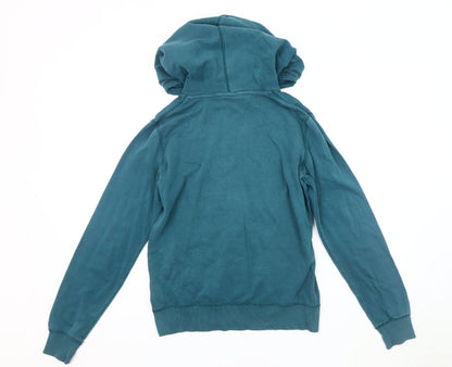 Mens UK Size S Nike Blue Pullover Hoodie