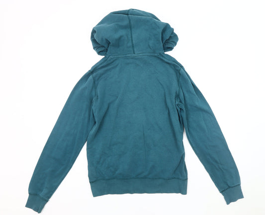 Mens UK Size S Nike Blue Pullover Hoodie