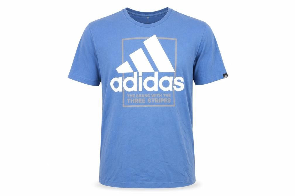 Mens UK Size M adidas Blue  T-Shirt