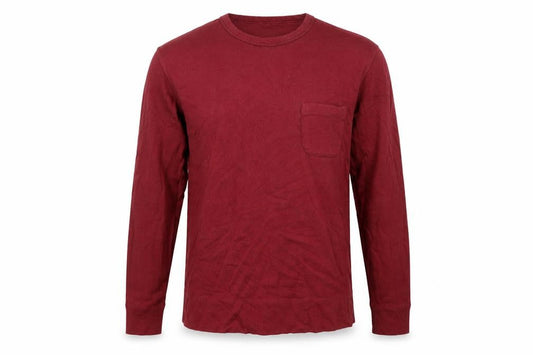 Jigsaw Men's Red Pullover Jumper, Size M, Crew Neck