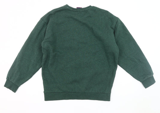 Superdry Men's Green Pullover Sweatshirt XS