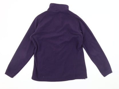 Tog 24 Women's Purple Fleece Jacket Size 10/12