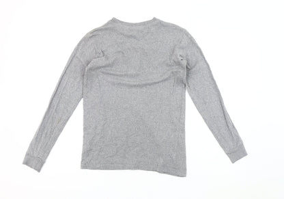 Womens UK Size 2XS FILA Grey Basic T-Shirt