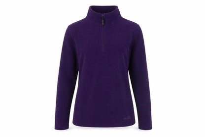 Peter Storm Women's Purple Fleece Pullover Sweatshirt