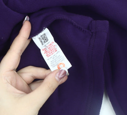 Peter Storm Women's Purple Fleece Pullover Sweatshirt