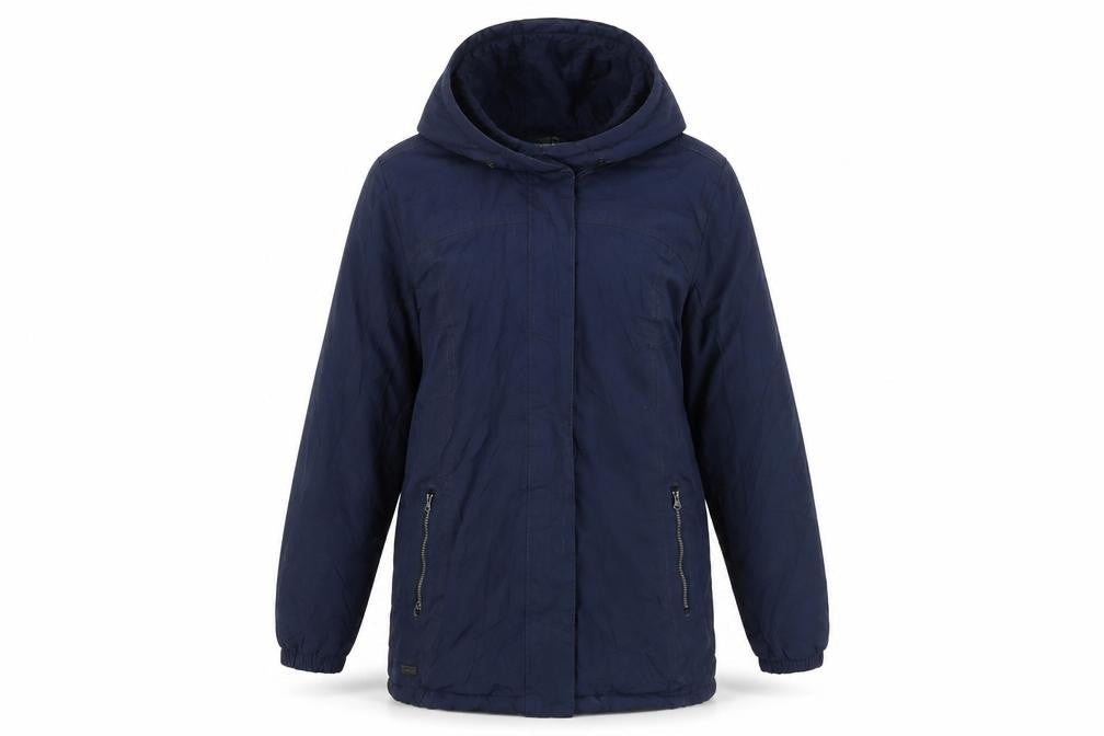 Womens UK Size 10 Regatta Blue Parka Coat