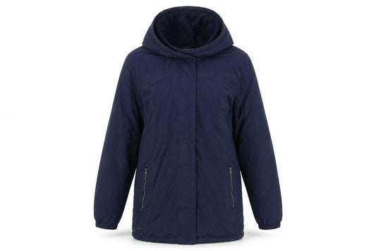 Womens UK Size 10 Regatta Blue Parka Coat