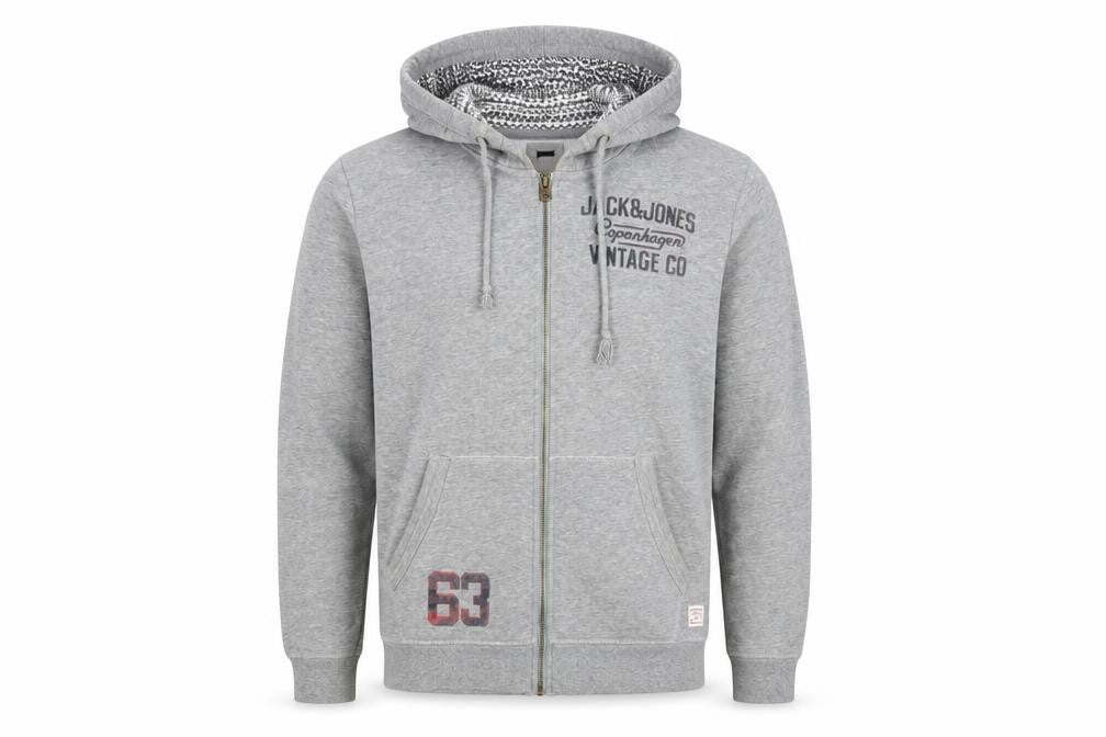 Mens UK Size M JACK & JONES Grey Basic Jacket