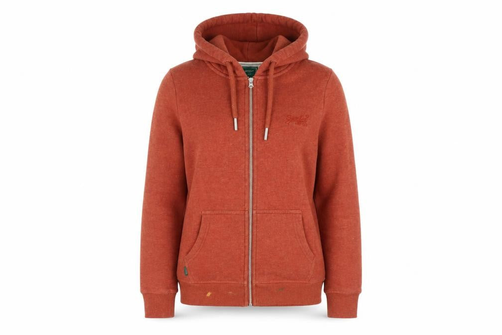Womens UK Size 10 Superdry Red Basic Jacket