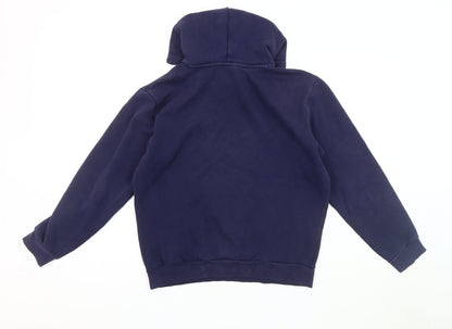 Mens UK Size S PUMA Blue Pullover Hoodie