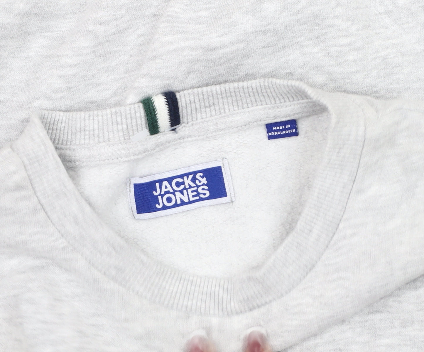 Jack & Jones Boys Grey Pullover Sweatshirt, Size 12 Years