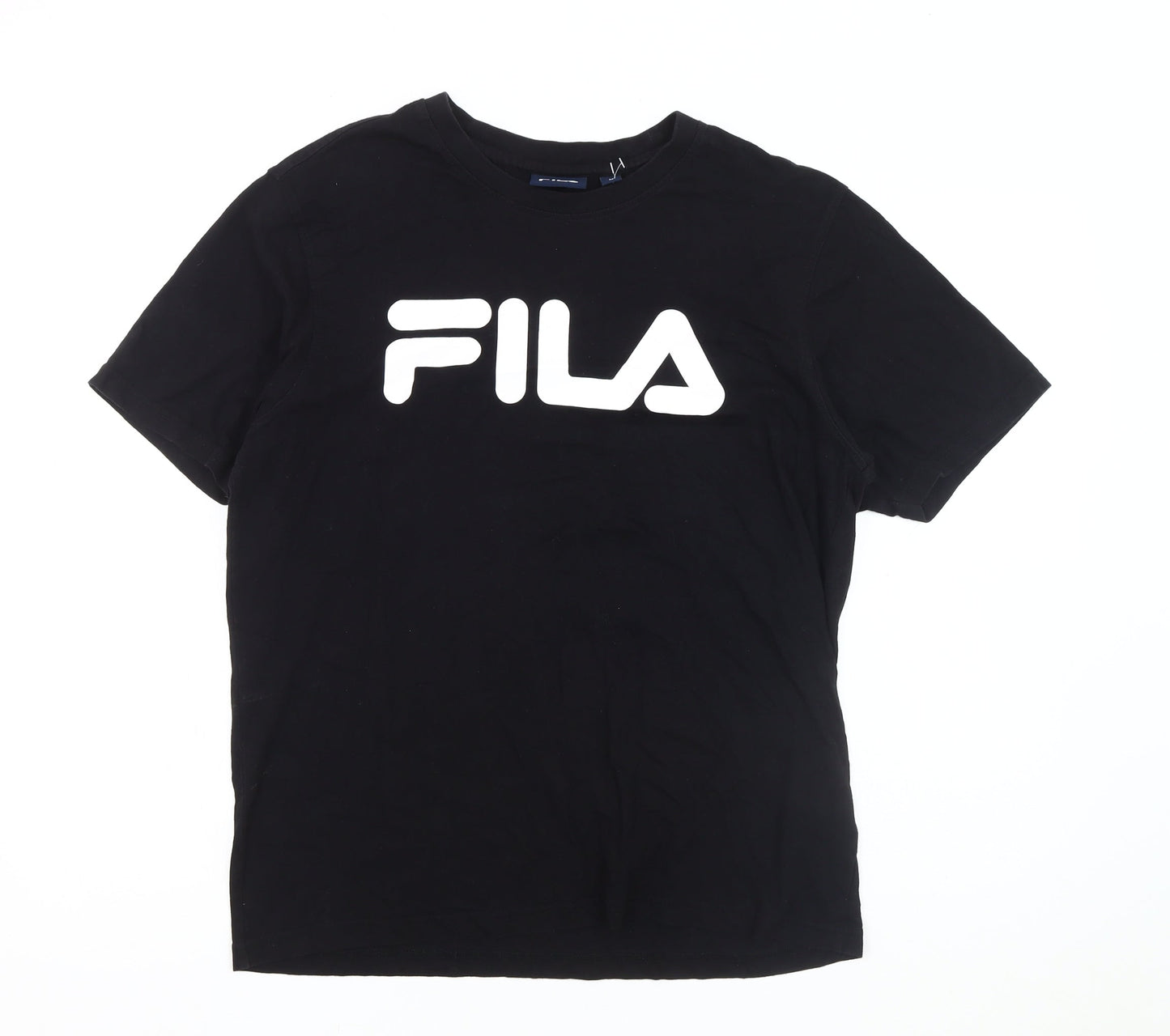 Mens UK Size M FILA Black  T-Shirt