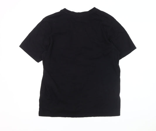 Mens UK Size M FILA Black  T-Shirt