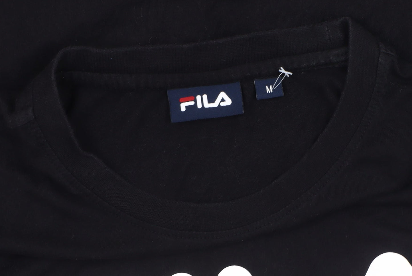 Mens UK Size M FILA Black  T-Shirt