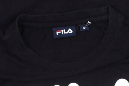 Mens UK Size M FILA Black  T-Shirt