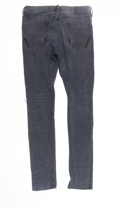 AllSaints Men's Black Skinny Jeans Size 28