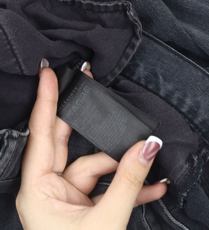 AllSaints Men's Black Skinny Jeans Size 28