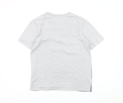 Whistles Men's Grey Graphic Print T-Shirt M