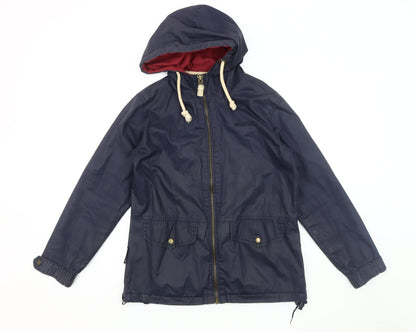 Mountain Warehouse Women's Blue Parka Jacket Size 8