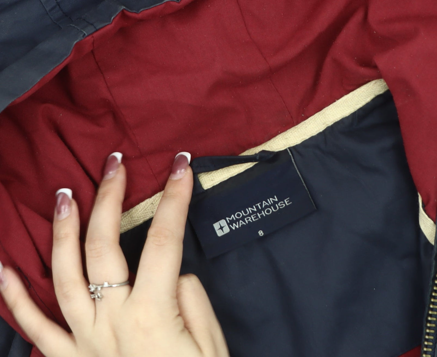 Mountain Warehouse Women's Blue Parka Jacket Size 8