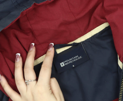 Mountain Warehouse Women's Blue Parka Jacket Size 8