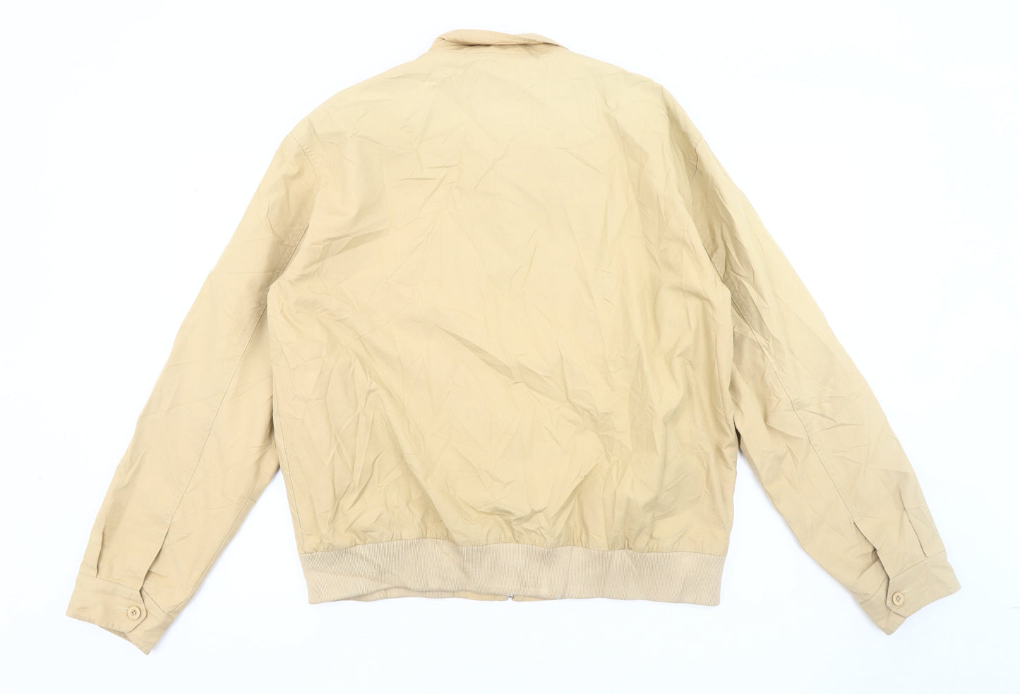 Mens UK Size L Viyella Beige Bomber Jacket
