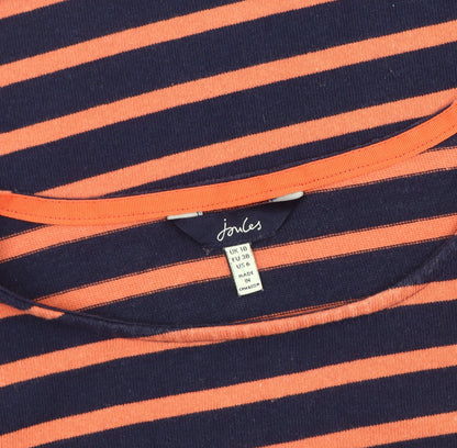Womens UK Size 10 Joules Multicoloured Basic T-Shirt