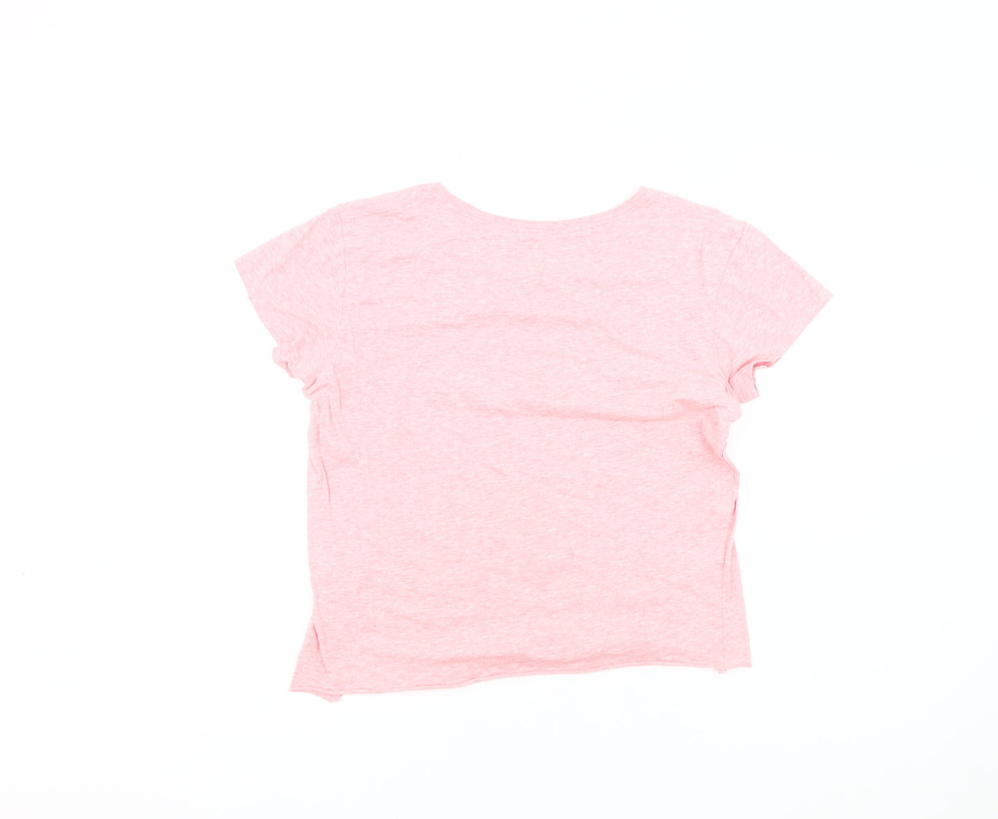 Womens UK Size XL ROXY Pink Basic T-Shirt
