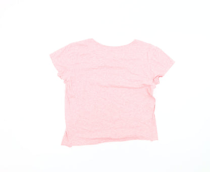 Womens UK Size XL ROXY Pink Basic T-Shirt