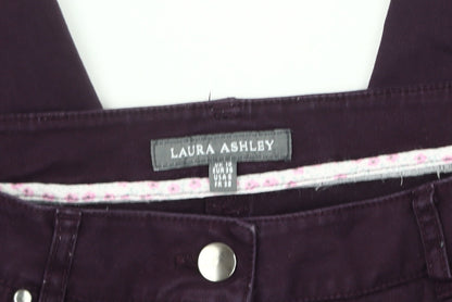 Laura Ashley Women's Purple Straight Jeans Size 12