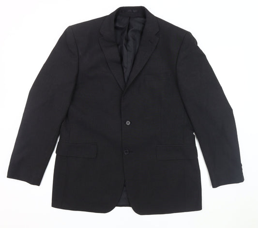 Mens UK Size 42 Thomas Nash Regular Grey Suit Jacket