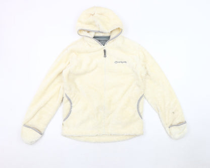 Sprayway Girls' Ivory Fleece Jacket, Size 10-11, Winter