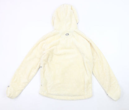 Sprayway Girls' Ivory Fleece Jacket, Size 10-11, Winter