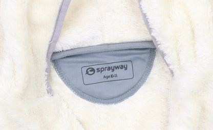 Sprayway Girls' Ivory Fleece Jacket, Size 10-11, Winter