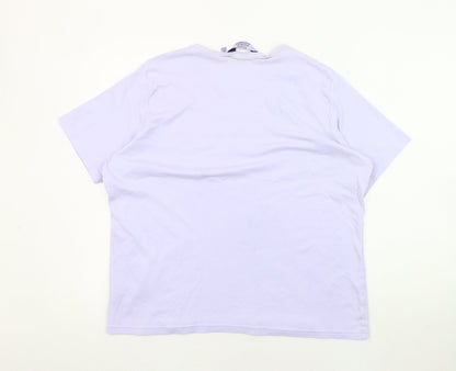 Honor Millburn Women's Purple Embroidered T-Shirt 22-24