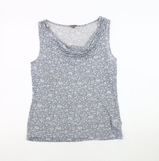 Womens UK Size M Jigsaw Blue Camisole Tank